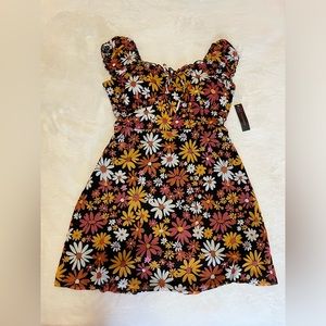 Flower print summer dress NWT